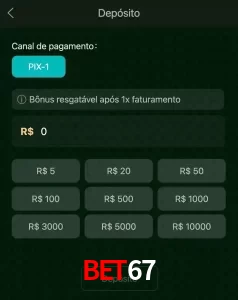 deposits BET67